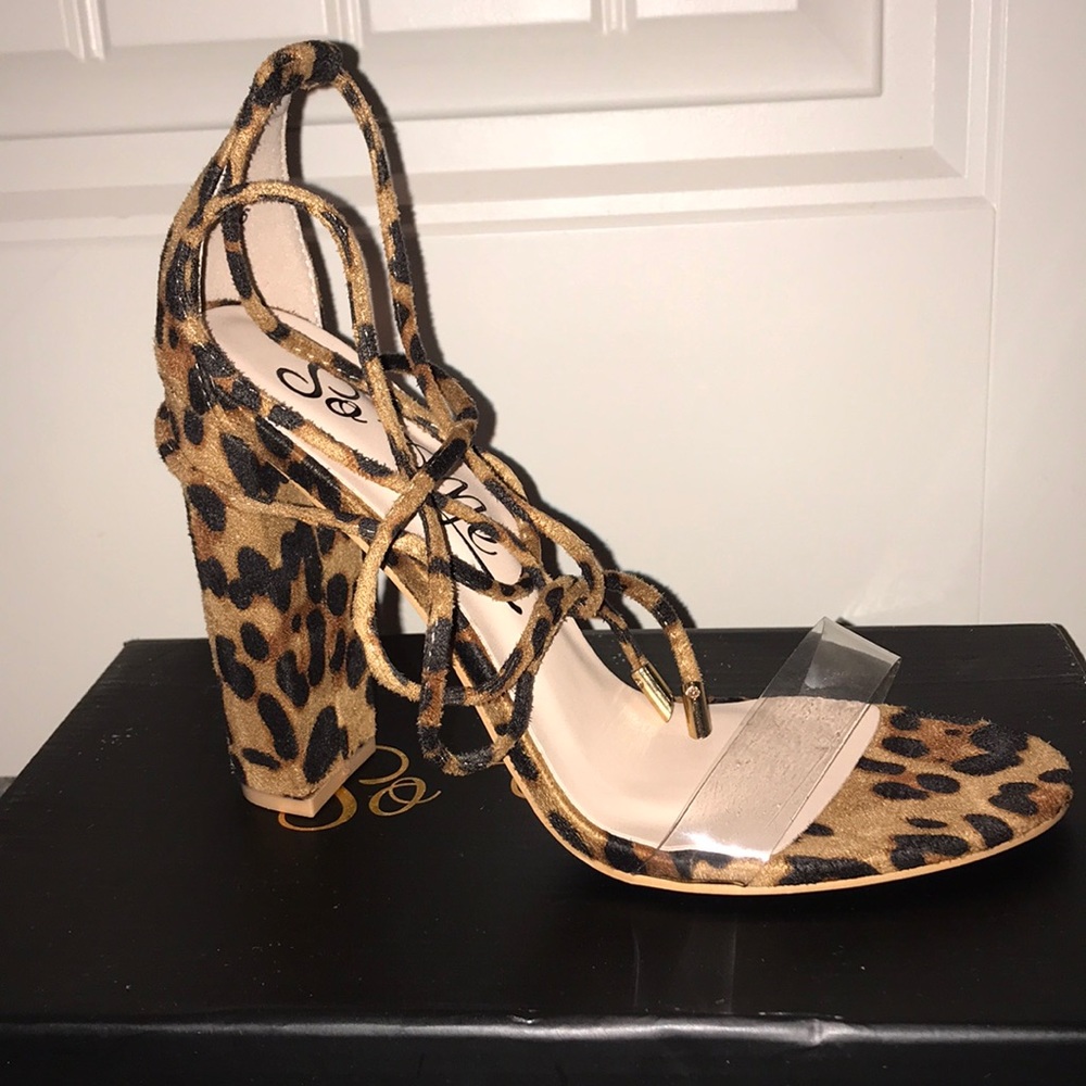 Leopard Heel